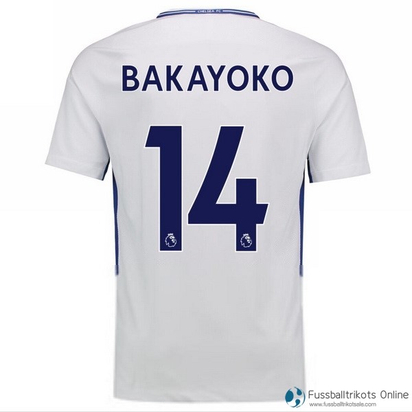 Chelsea Trikot Auswarts Bakayoko 2017-18 Fussballtrikots Günstig